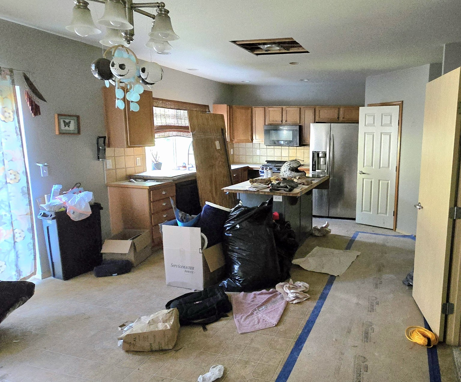 Kitchen before renovation