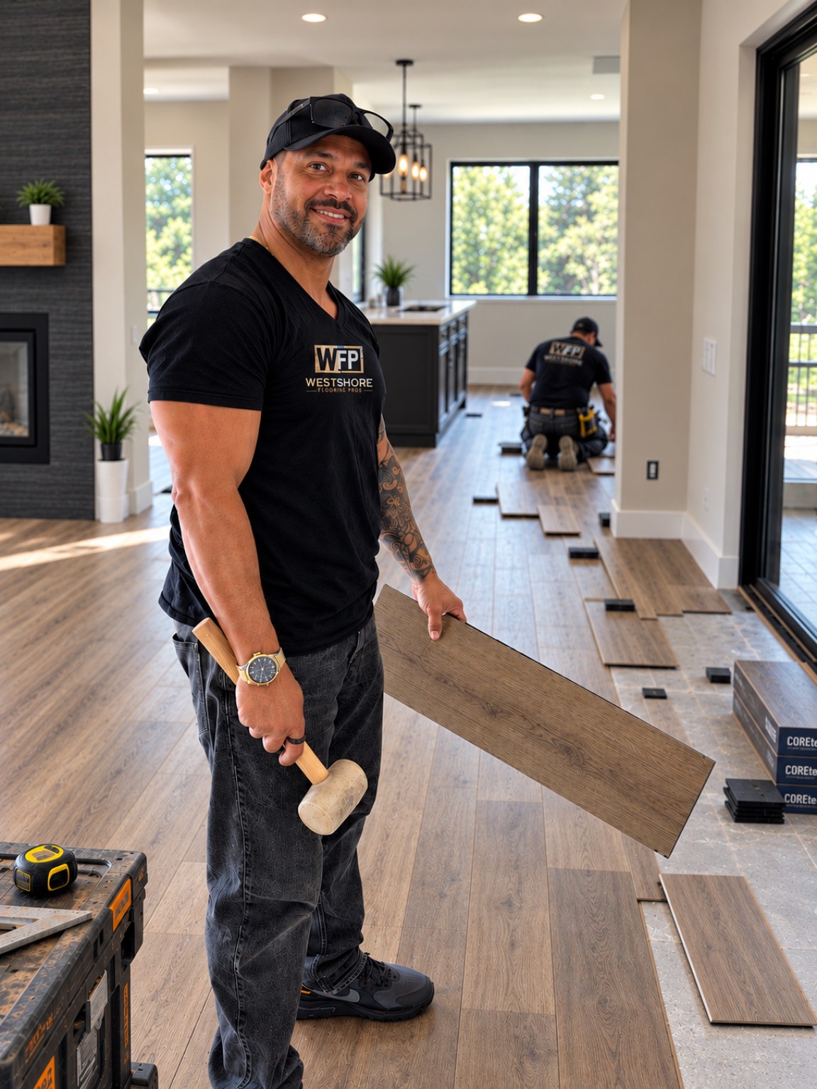 Jamil, owner of Westshore Flooring Pros